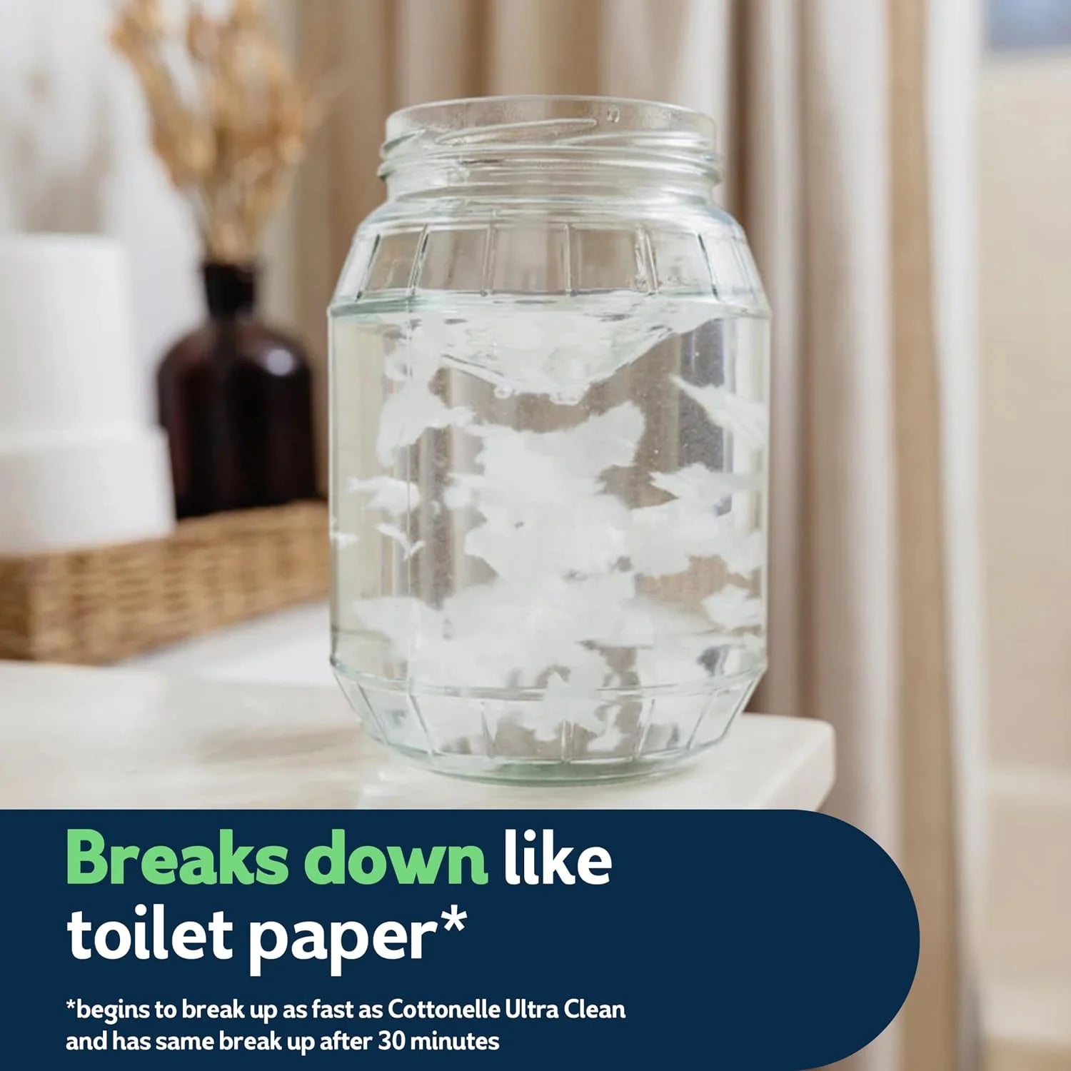 Cottonelle GentlePlus Flushable Wipes, 4 Packs, 42 Wipes per Pack