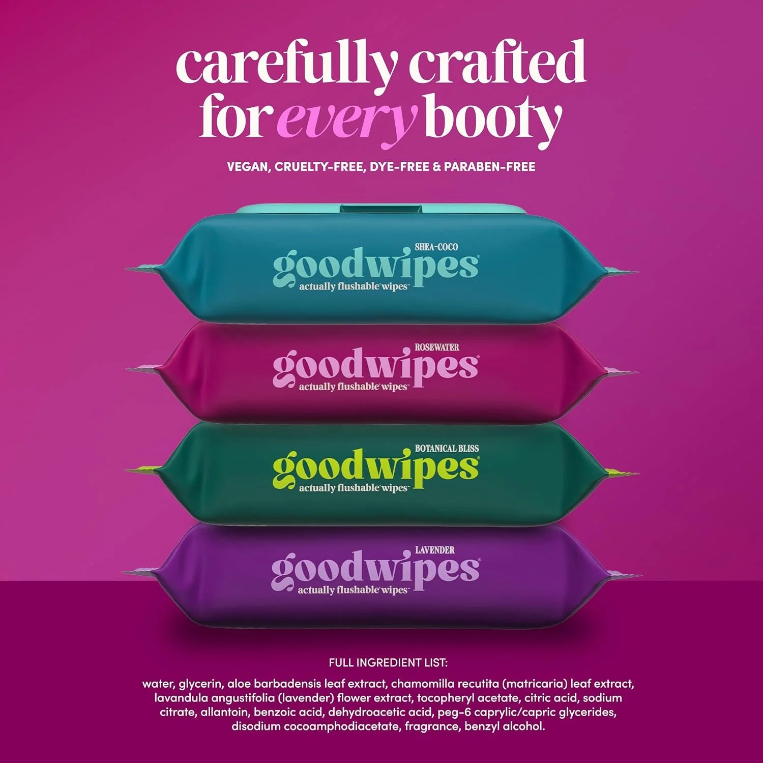 goodwipes Flushable Wipes (6 Pack)