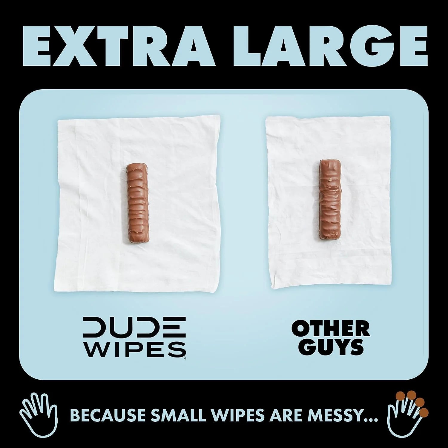 DUDE Wipes Medicated Hemorrhoid Flushable Wipes, Witch Hazel, 144 Count