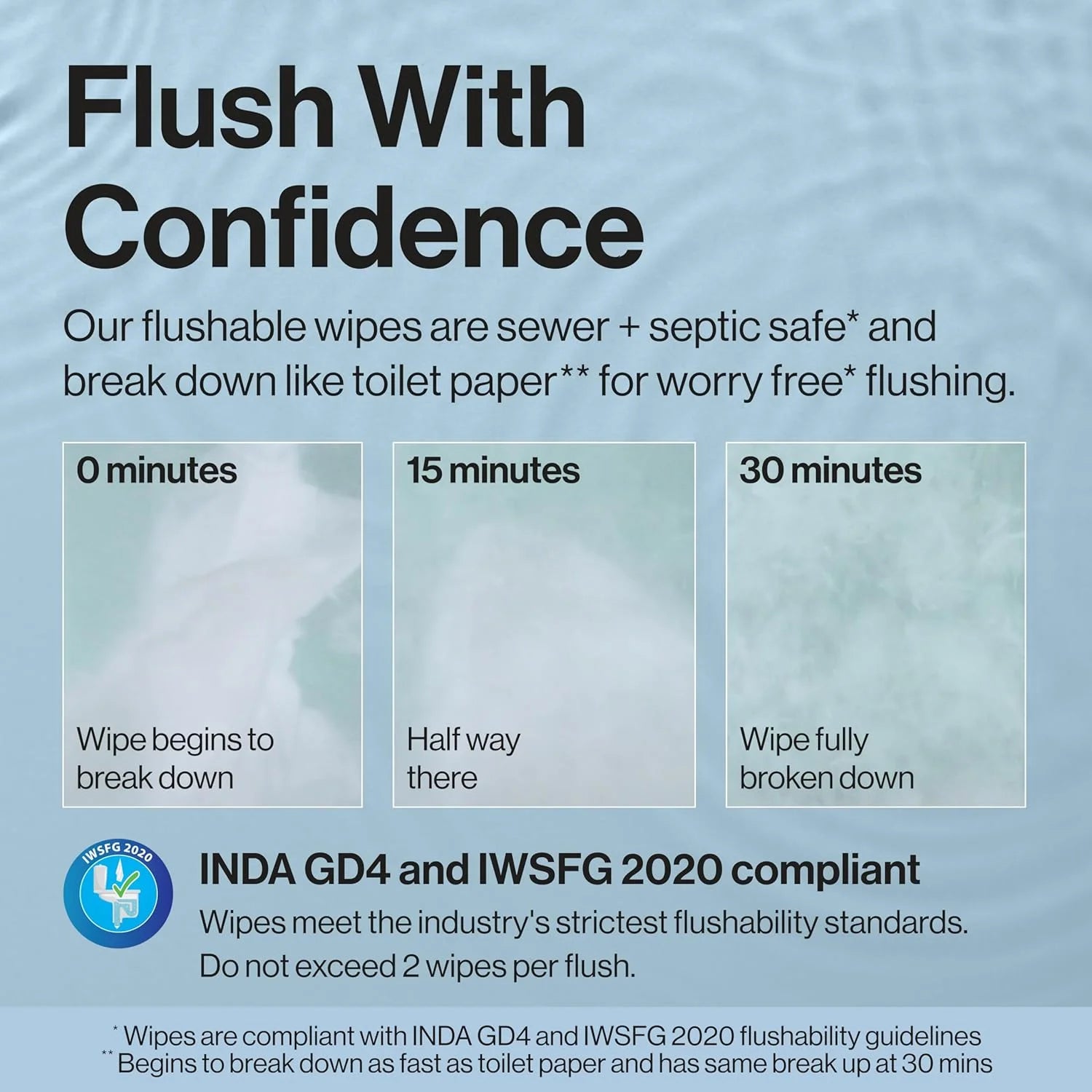 The Honest Company Flushable Wipes, Hypoallergenic, Gilded Wings, 126 Count