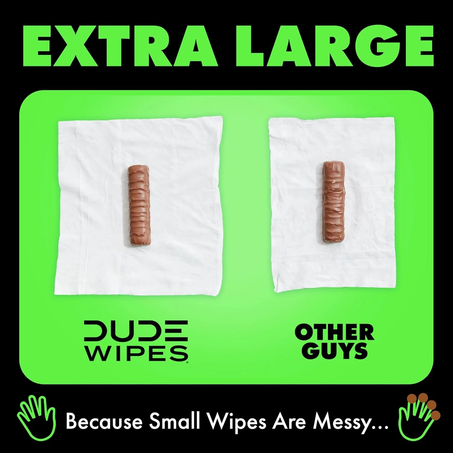 DUDE Wipes Herbal Relief Adult Flushable Wet Wipes, Witch Hazel, 144 Count