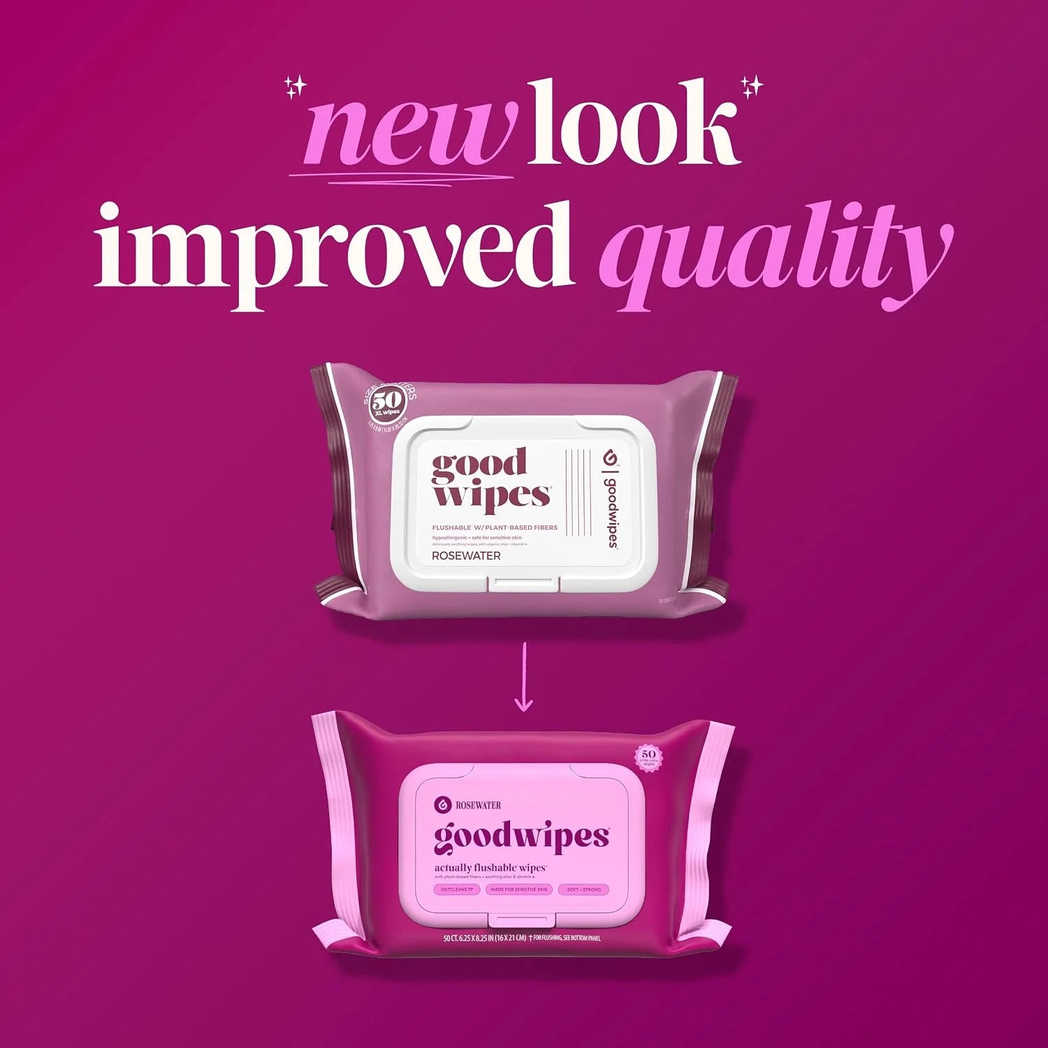 goodwipes Flushable Wipes (6 Pack)